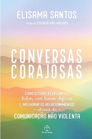 Capa do livro Conversas Corajosas, de Elisama Santos